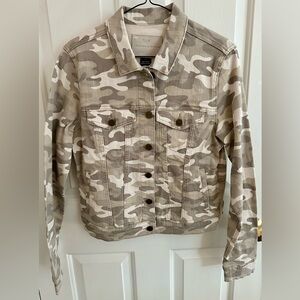 Sanctuary Denim Desert Camouflage Trucker Jacket-New with Tags!